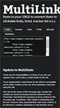 Mobile Screenshot of multilinkr.com